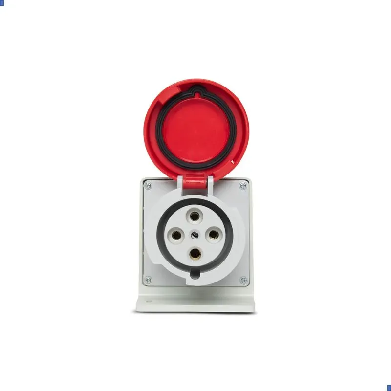 Tomada Sobrepor 3P+T 63A 380V N4506 Steck 