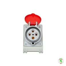 Tomada Sobrepor 3P+T 32A VM 380V N4206 Steck 