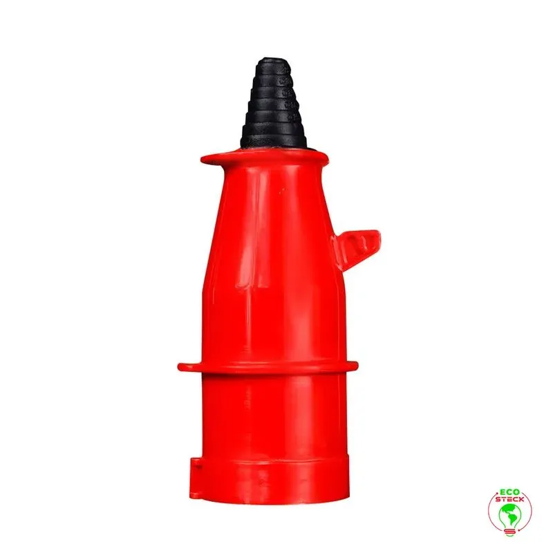 Plugue macho 3P+N+T 32A 380V N5276 Steck 