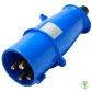Plugue macho 3P+T 16A 220V N4079 IP44 Steck 
