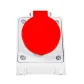 Tomada Sobrepor 3P+T+N 32A 380V N5206W Steck 