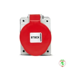 Tomada Embutir 3P+T 32A 380V N4246W IP67 Steck 