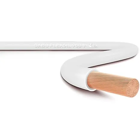 Cabo FLexivel de Cobre 10.00MM 750V Branco