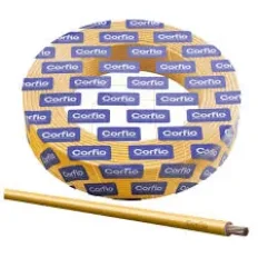 Cabo Flexivel de Cobre 0.75MM 750V Amarelo - 100MT
