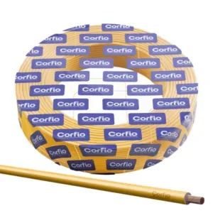 Cabo Flexivel de Cobre 0.50MM Amarelo - 100MT