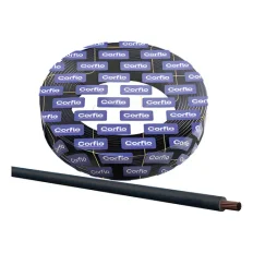 Cabo Flexivel de Cobre 1.00MM Preto - 100MT 