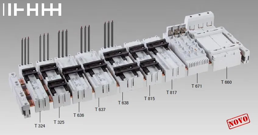 Adaptador 02 Trilhos 54MM 32A T-325 Holec