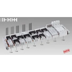 Placa de Fixação Para Disjuntores do Adaptador T-663 Holec
