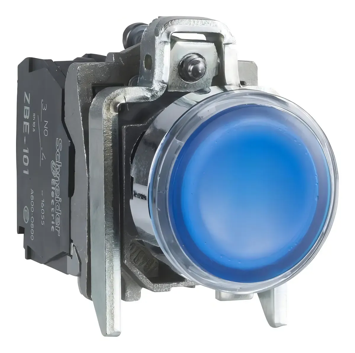 Botão Led Azul 24V 22MM ZB5AW0B61 Schneider 