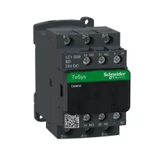 Contator 9A AC DC 24-60V LC1D09ABNE Schneider 