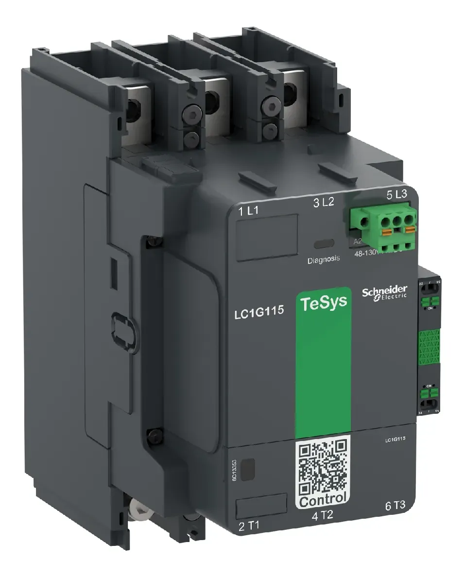 Contator Tripolar 100-250V AC-DC Bobina LC1G185KUEN Schneider 