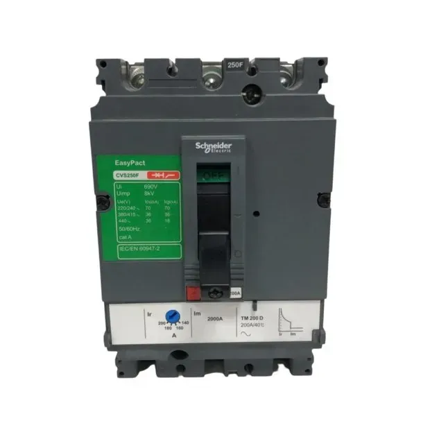 Disjuntor Ajustável 200A 36KA CVS250F3200 Schneider