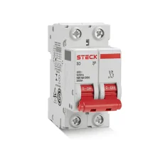Disjuntor Bifásico 50A SDD62C50 Steck 