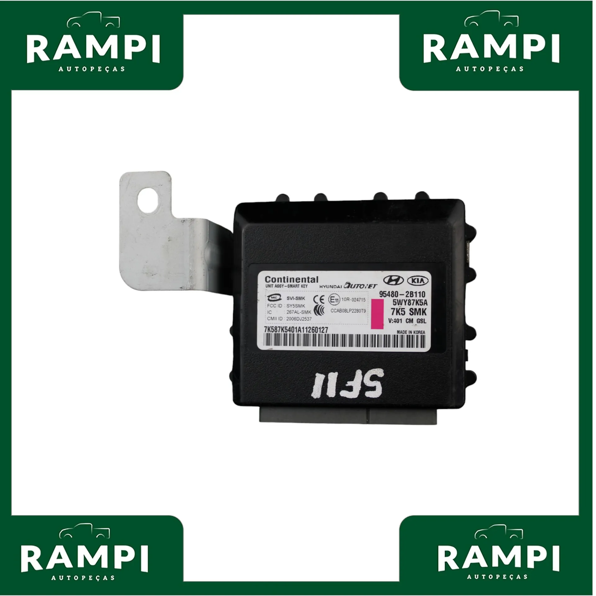 Módulo Central Alarme Santa Fé 2011 954802b110