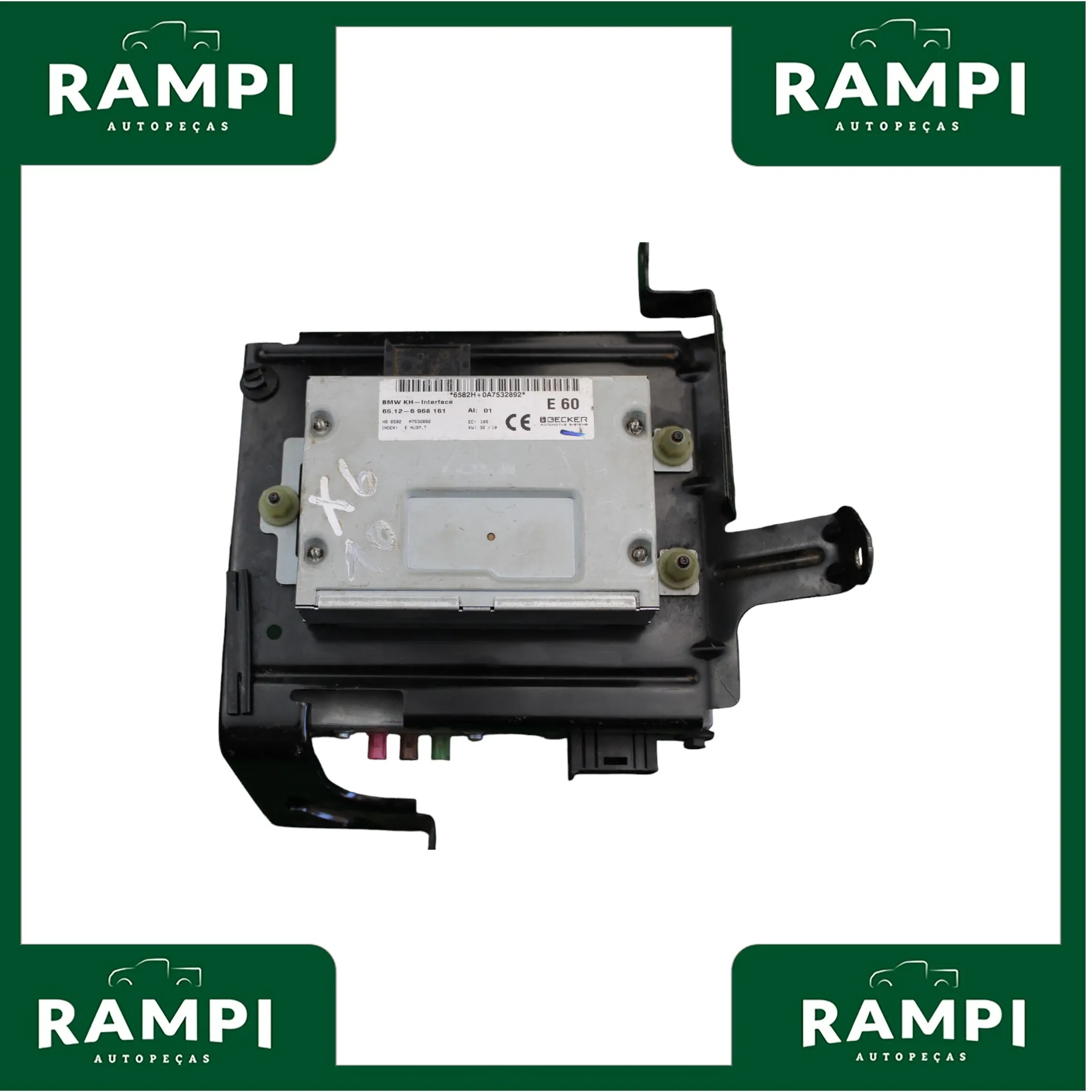 Módulo Central Radio Bmw X6 2010 6550924064401