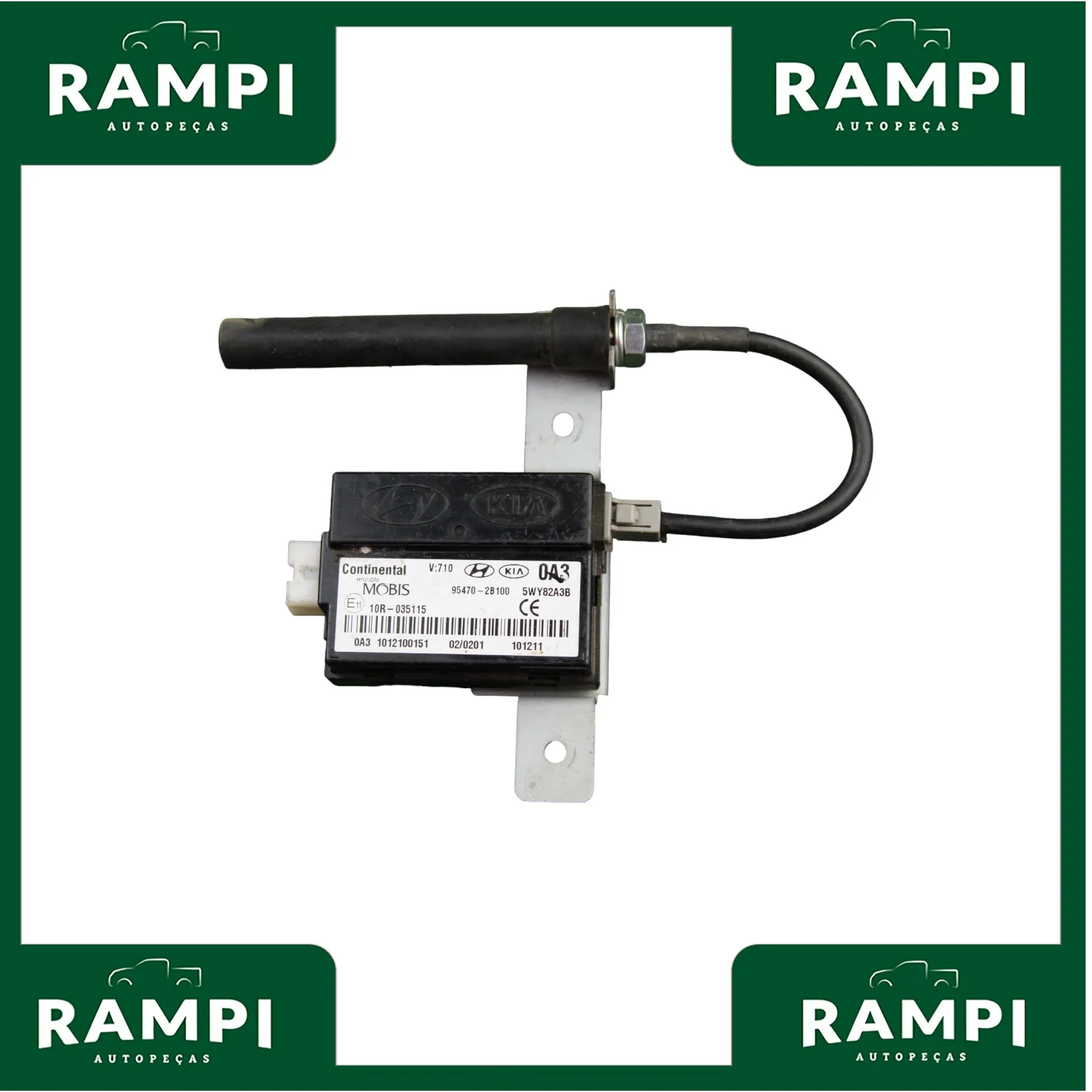 Módulo Central Receptor Keyless 954702b100