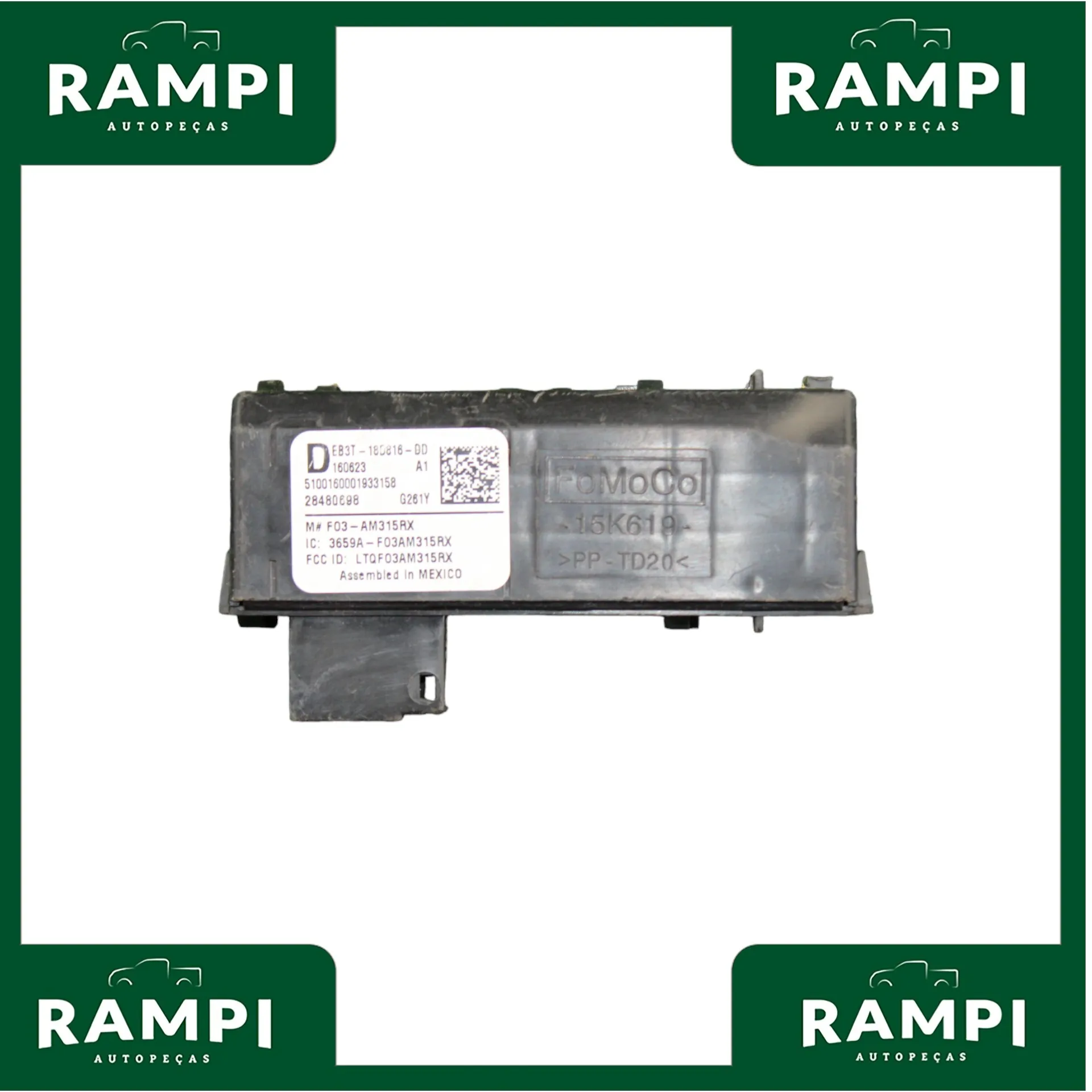 Módulo Central Teto Ranger 2019 Eb3t18d816dd