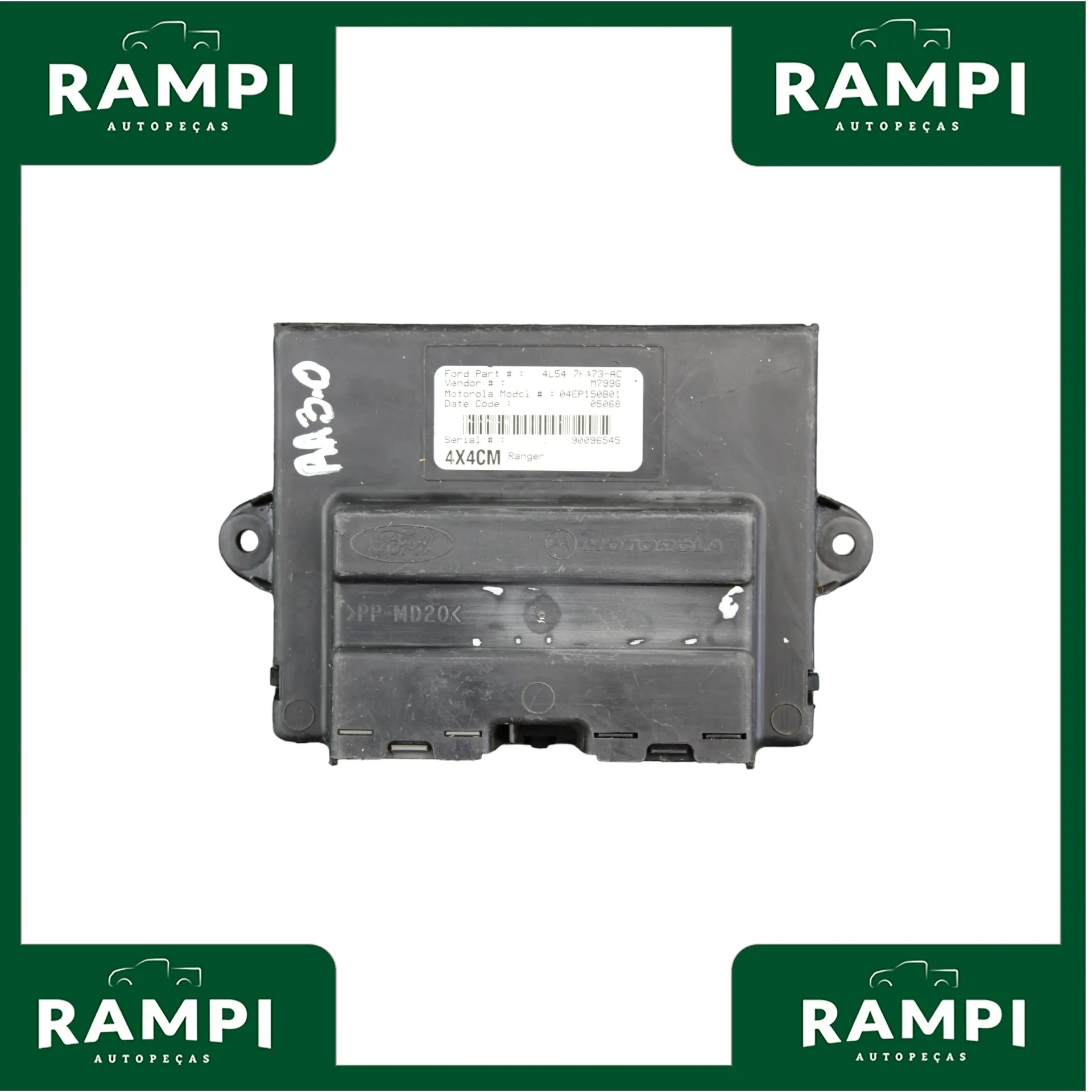 Módulo Central Tração Conforto Ranger 2010 3.0 4l547h473ac