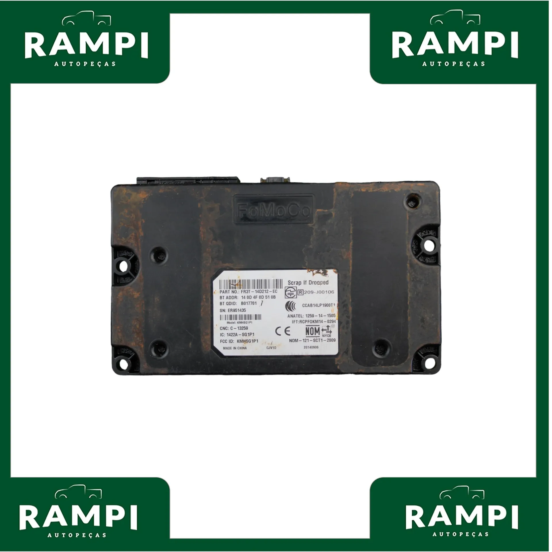 Módulo Central Bluetooth Ranger 2015 fr3t14d212ec