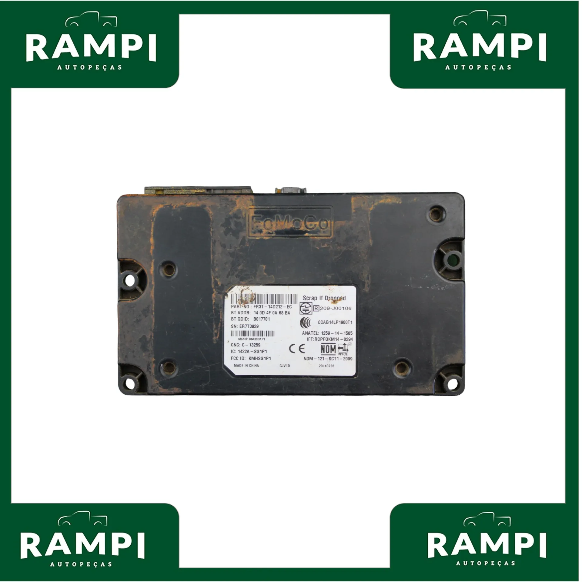 Módulo Central Bluetooth Ranger 2015 fr3t14d212ec