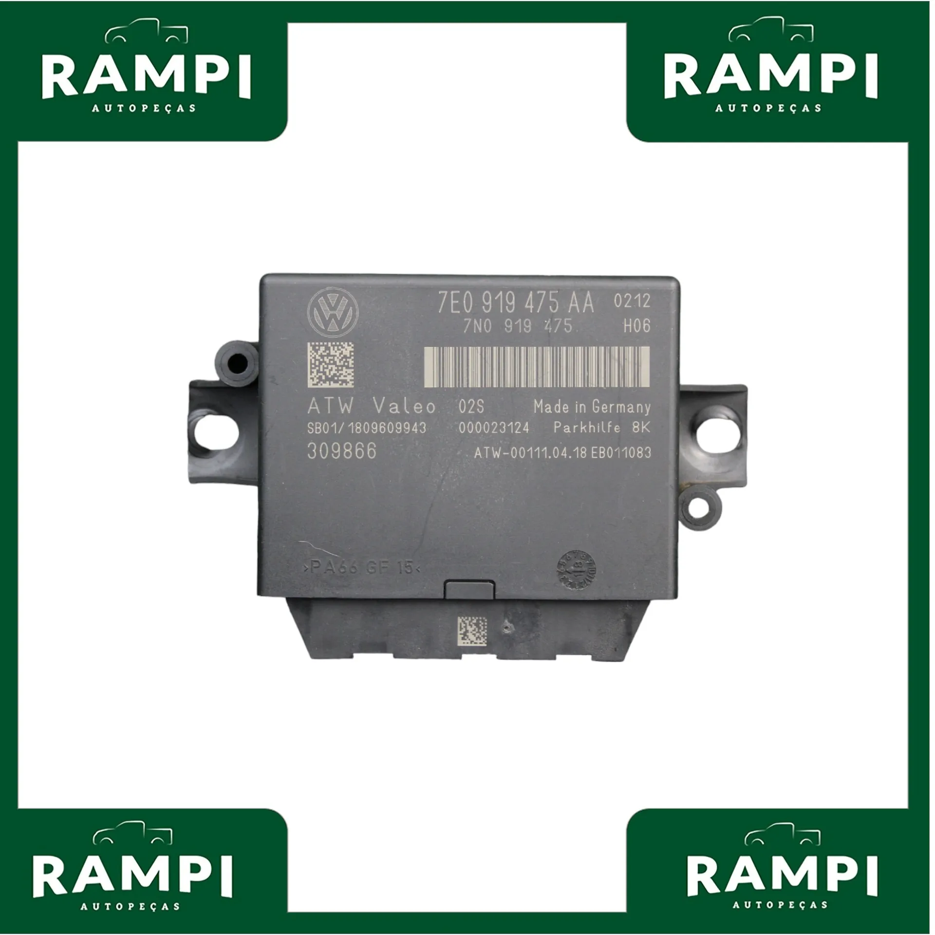 Módulo Central Estacionamento Amarok 2018 7e0919475aa