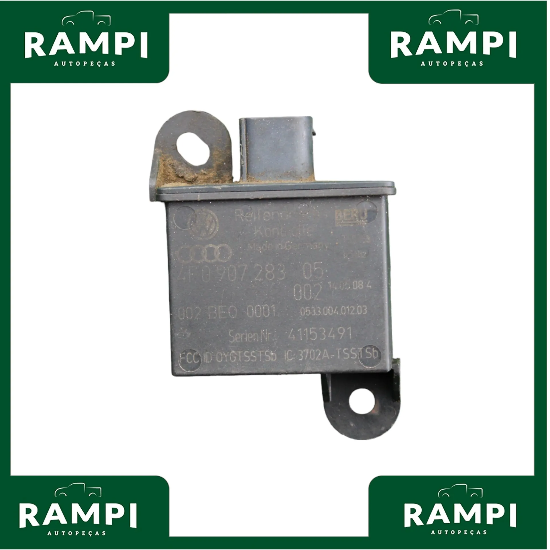 Módulo Central Sensor Pressão Pneu Amarok 2014 4f090728305