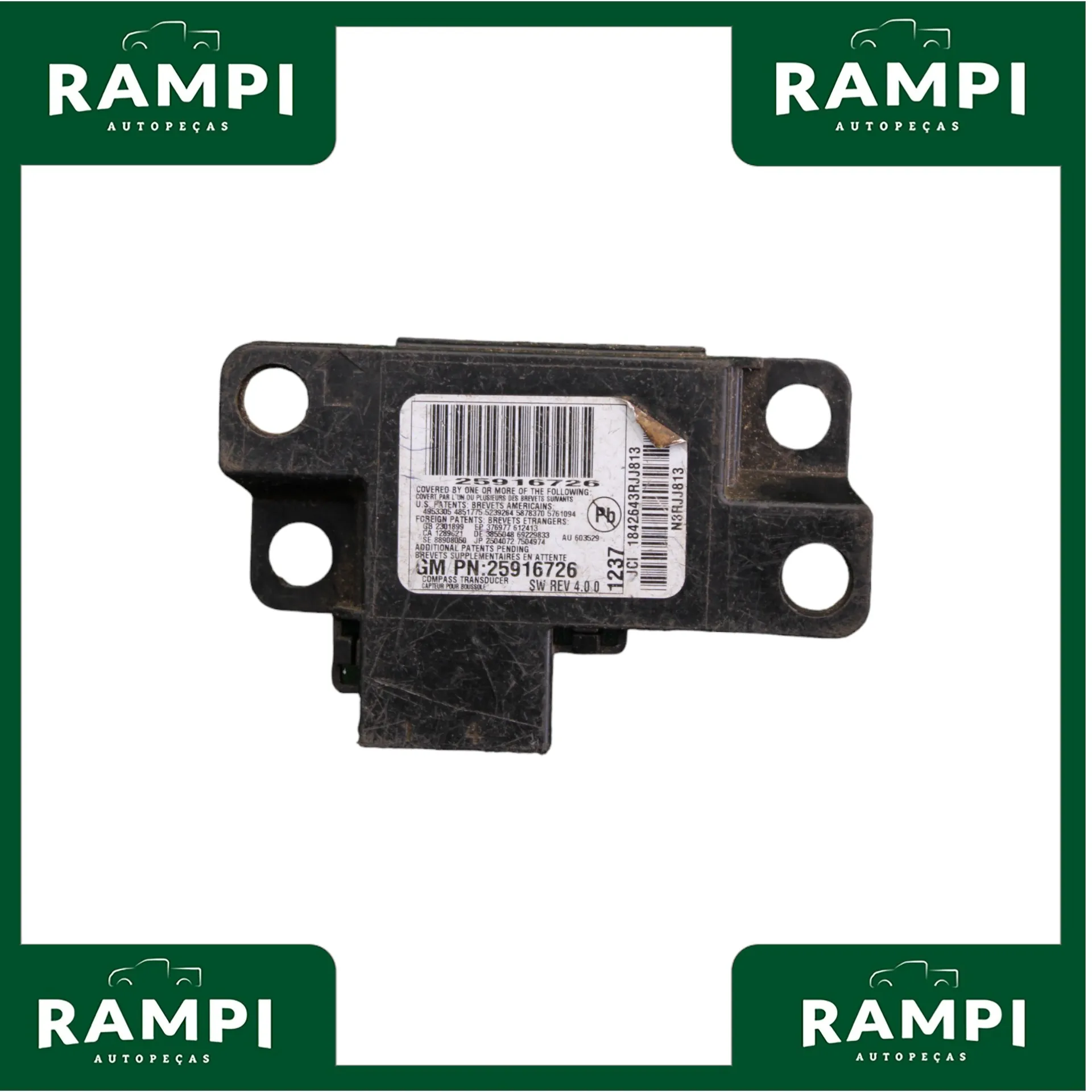Módulo Central Sensor GPS Captiva 2009 25916726