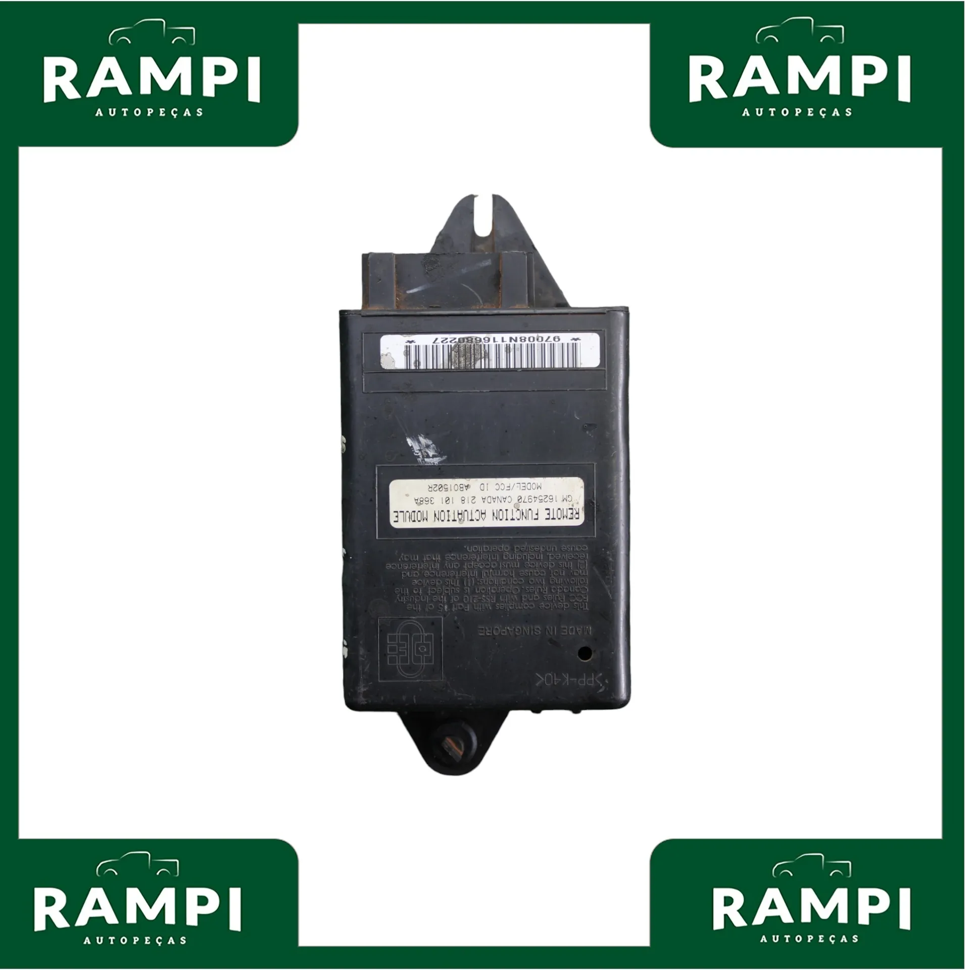 Módulo Central Alarme Silverado 16254970