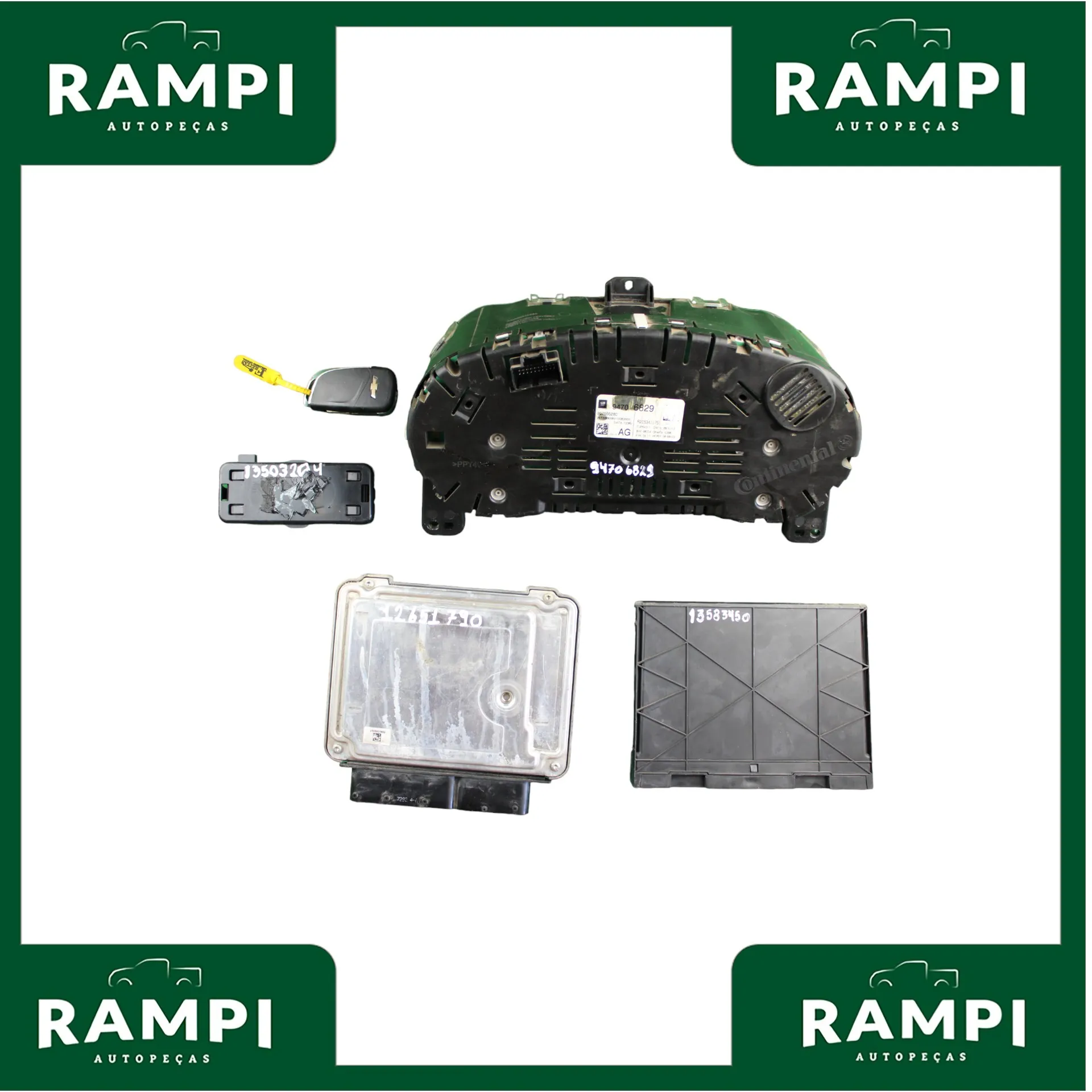 Kit de Injeção S10 2013 180cv Aut. 4x4 12651790 13583450