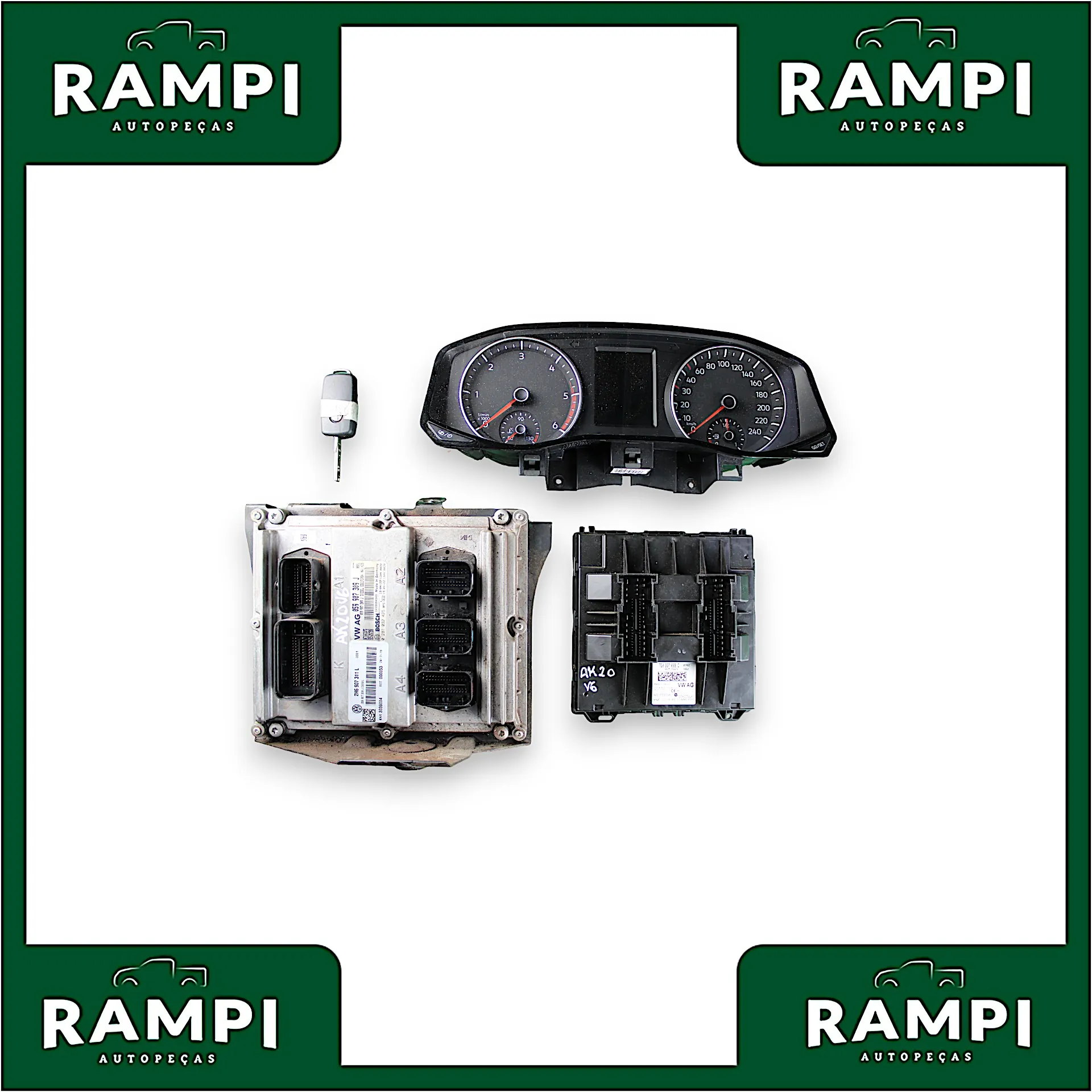 Kit De Injeção Amarok 2020 3.0 V6 2h6907311l 059907309j
