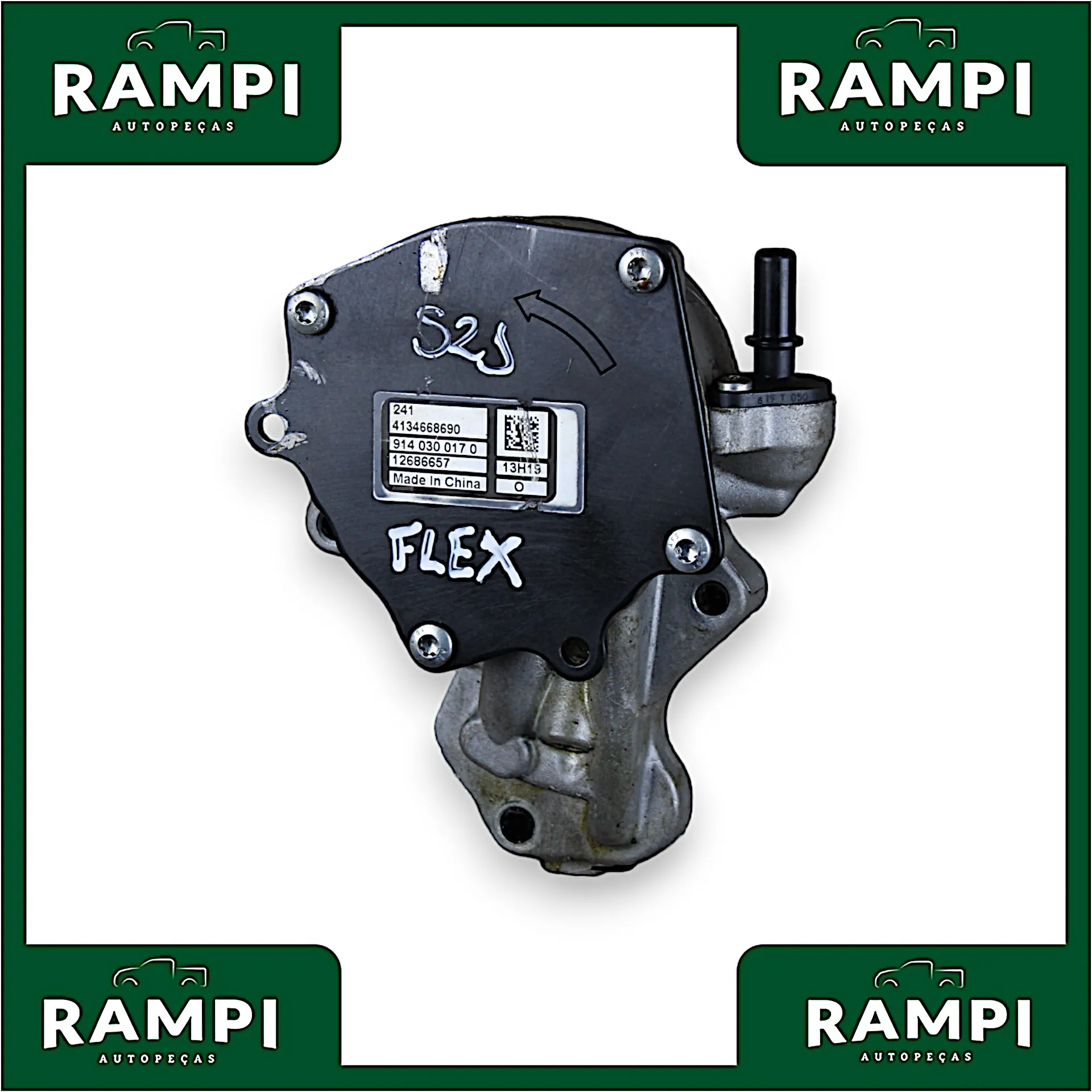 Bomba De Vácuo GM S10 2021 Flex 12686657