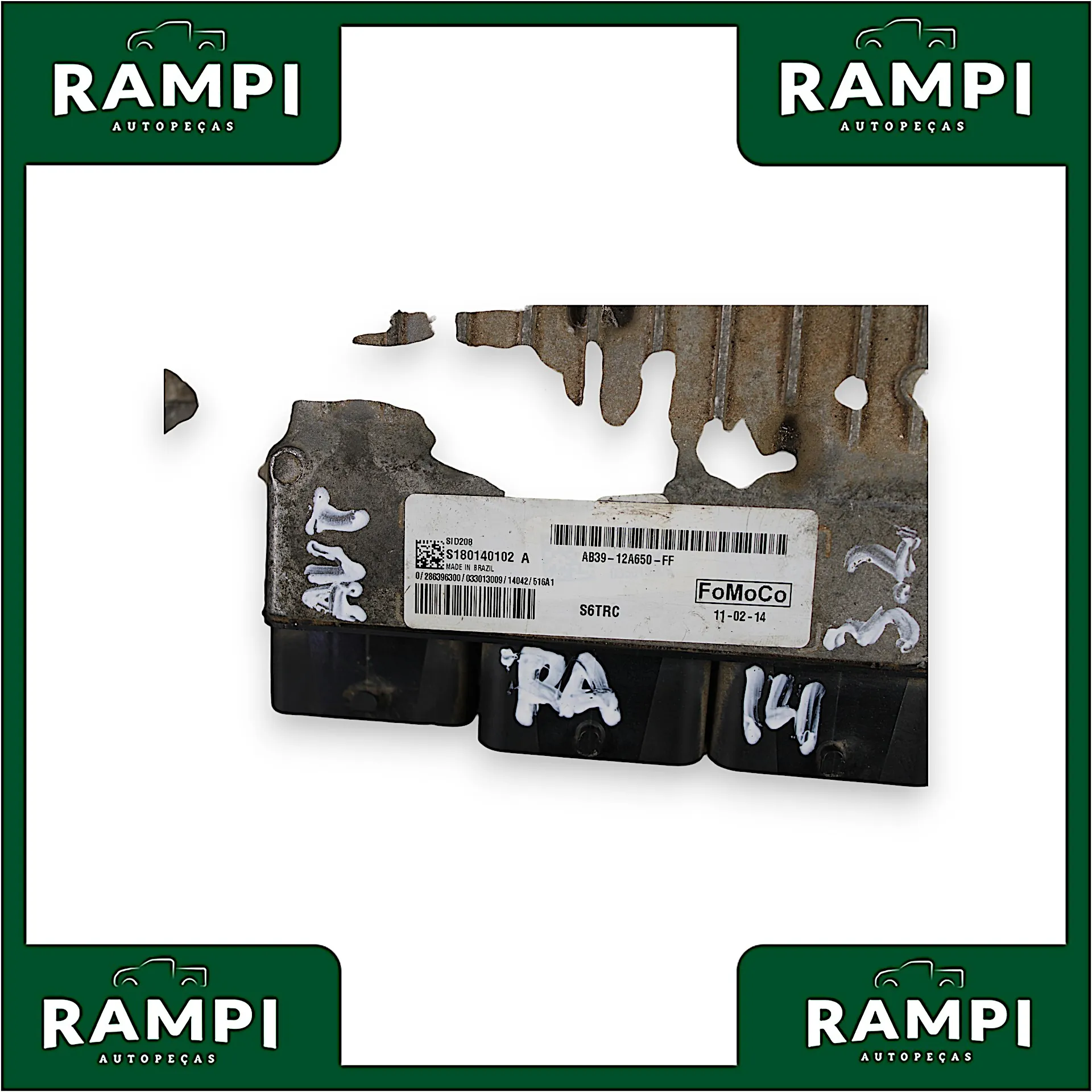 Kit Injeção Ford Ranger 2014 3.2 Aut. ab3912a650ff ab3914a073bl ab3910849fl