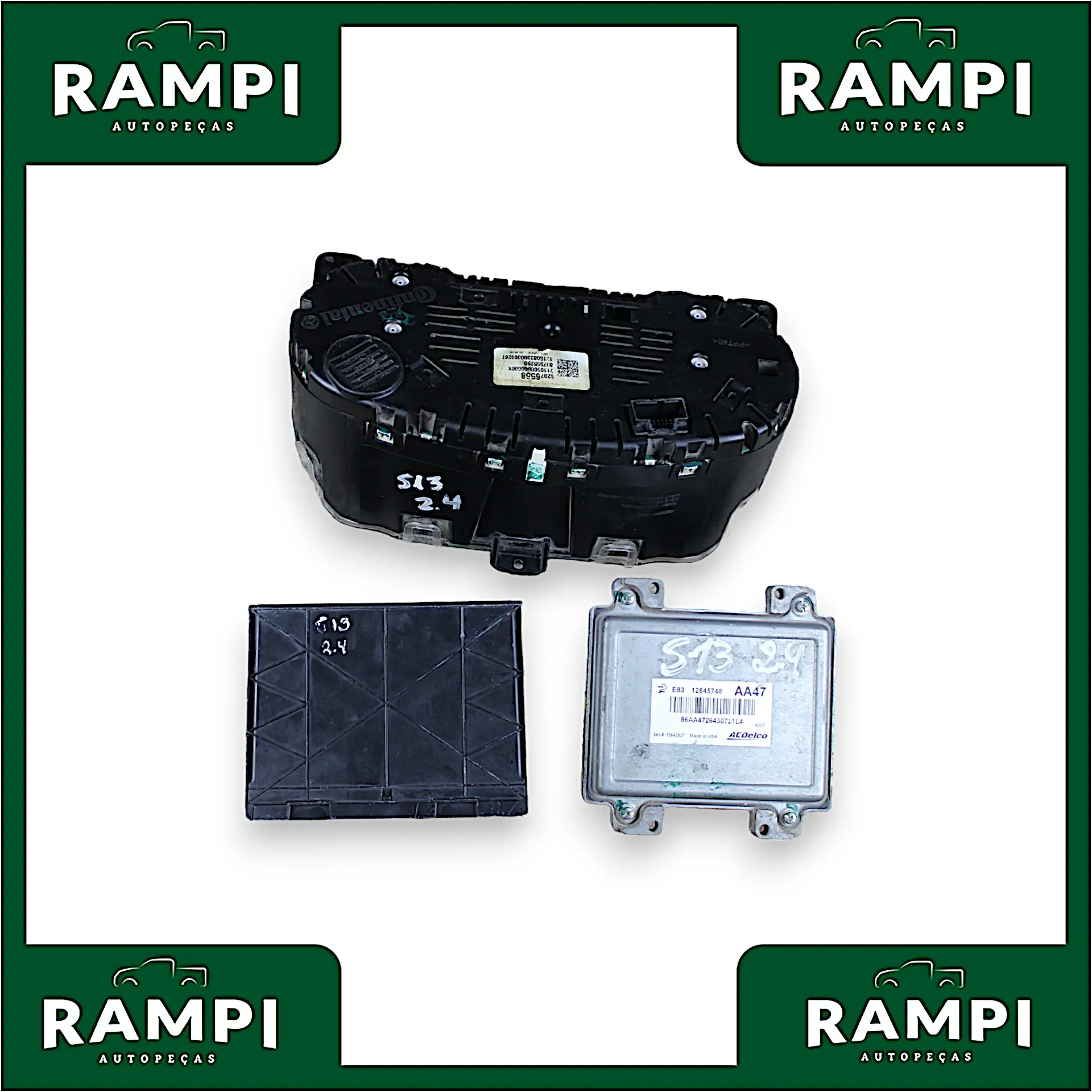 Kit Injeção GM S10 2013 2.4 13583450 12645748 (sem chave)