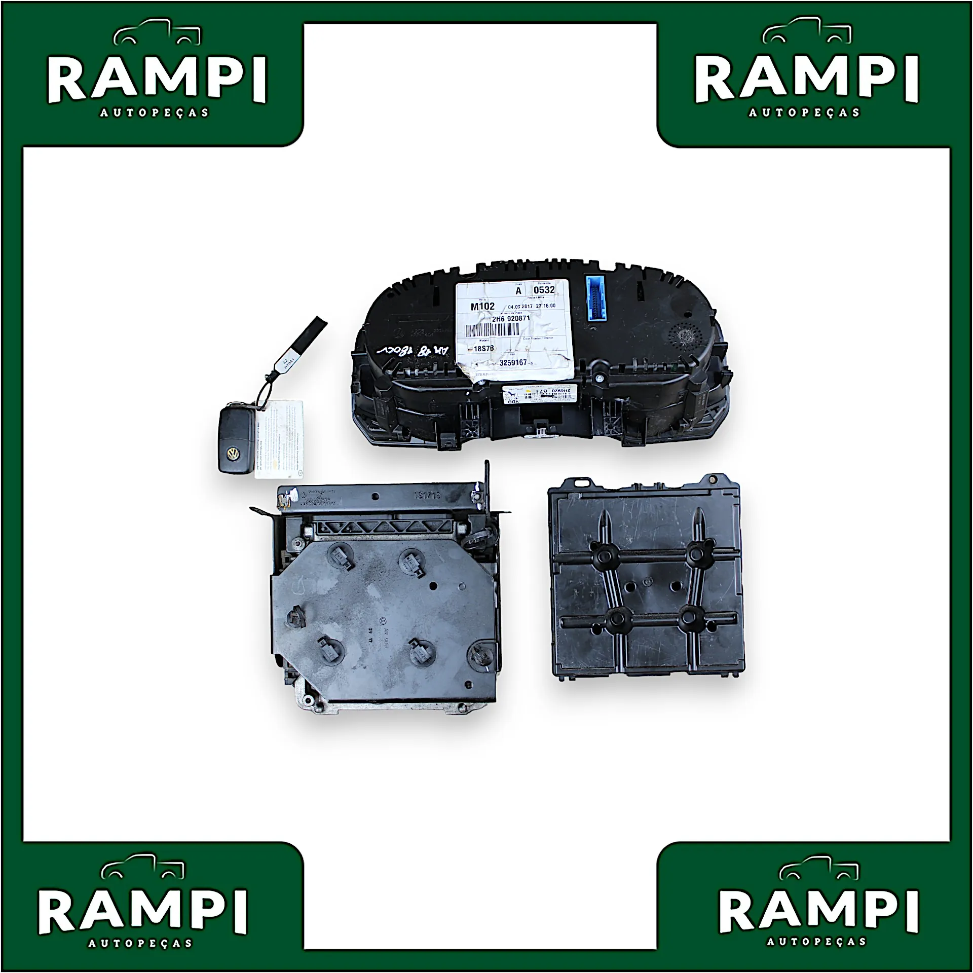 Kit Injeção Volkswagen Amarok 2018 180cv 03l906012ga 2h6920871