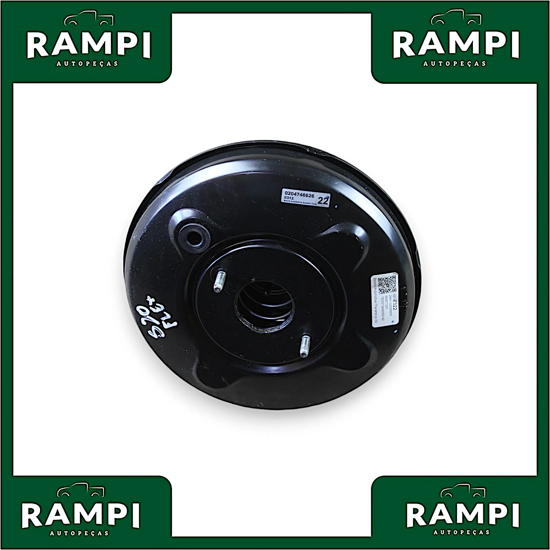 Hidrovácuo Servo Freio GM S10 2020 Flex 0204746626 