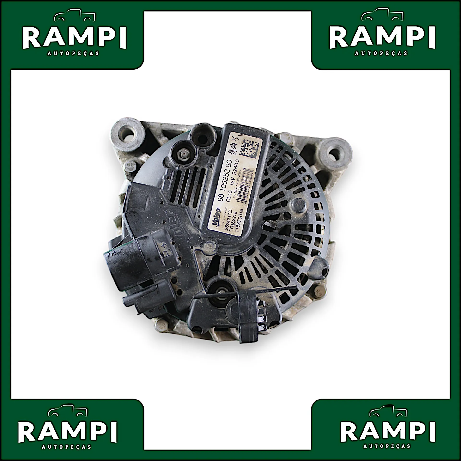Alternador Citroën Jumpy 2018 1.6 9810525380