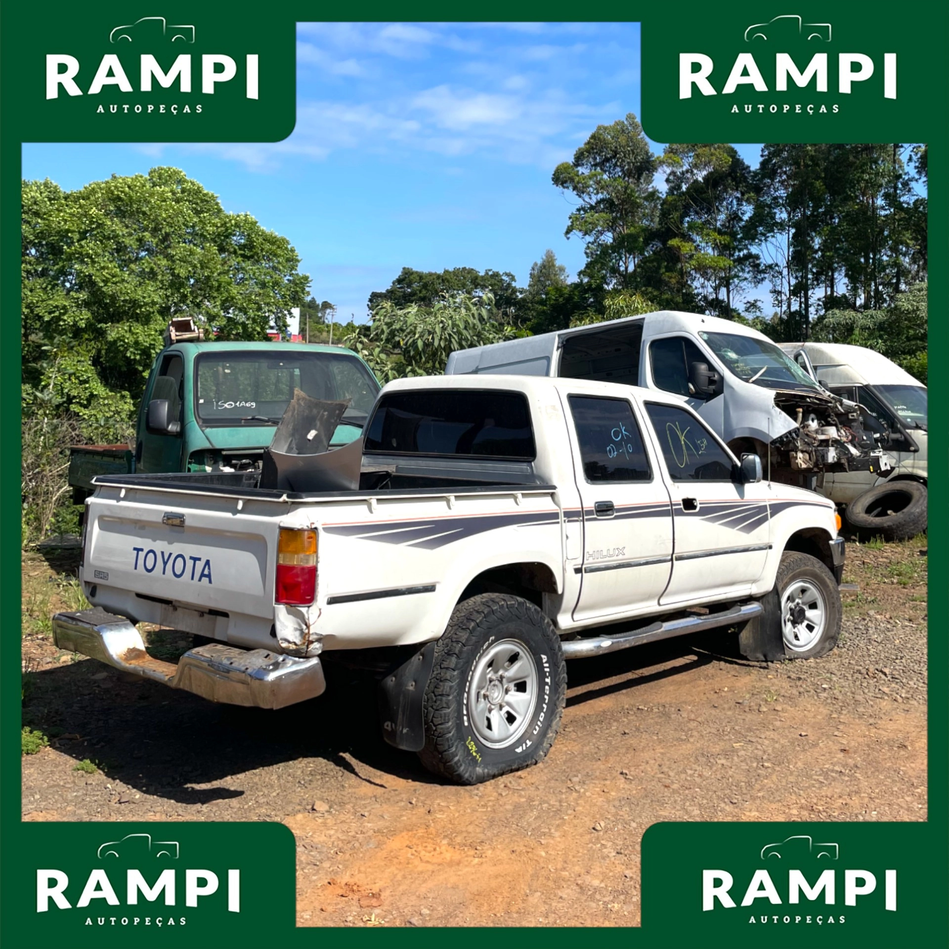 Toyota Hilux SR5 CD 1997 2.8 Diesel Man. 4x4 76cv