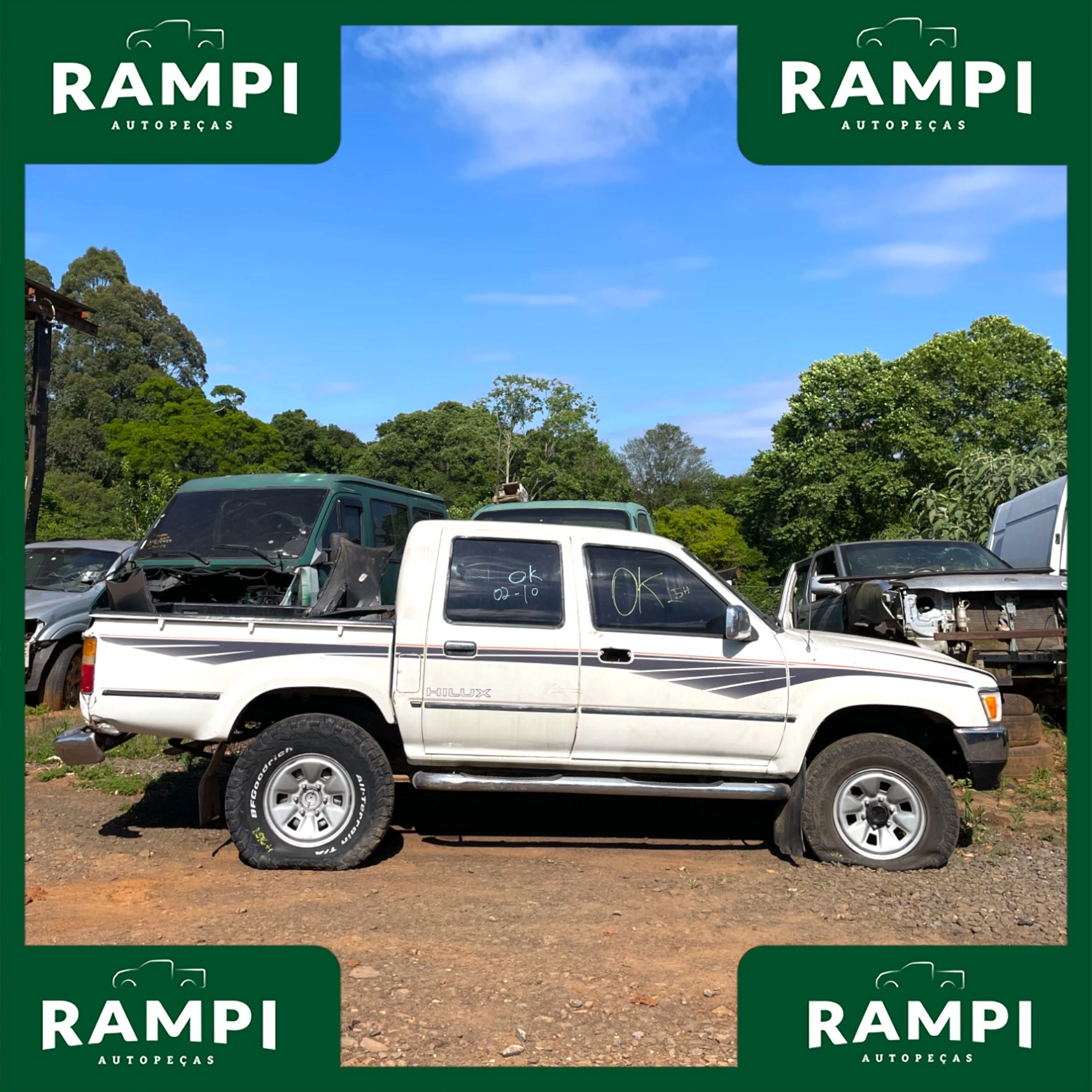 Toyota Hilux SR5 CD 1997 2.8 Diesel Man. 4x4 76cv