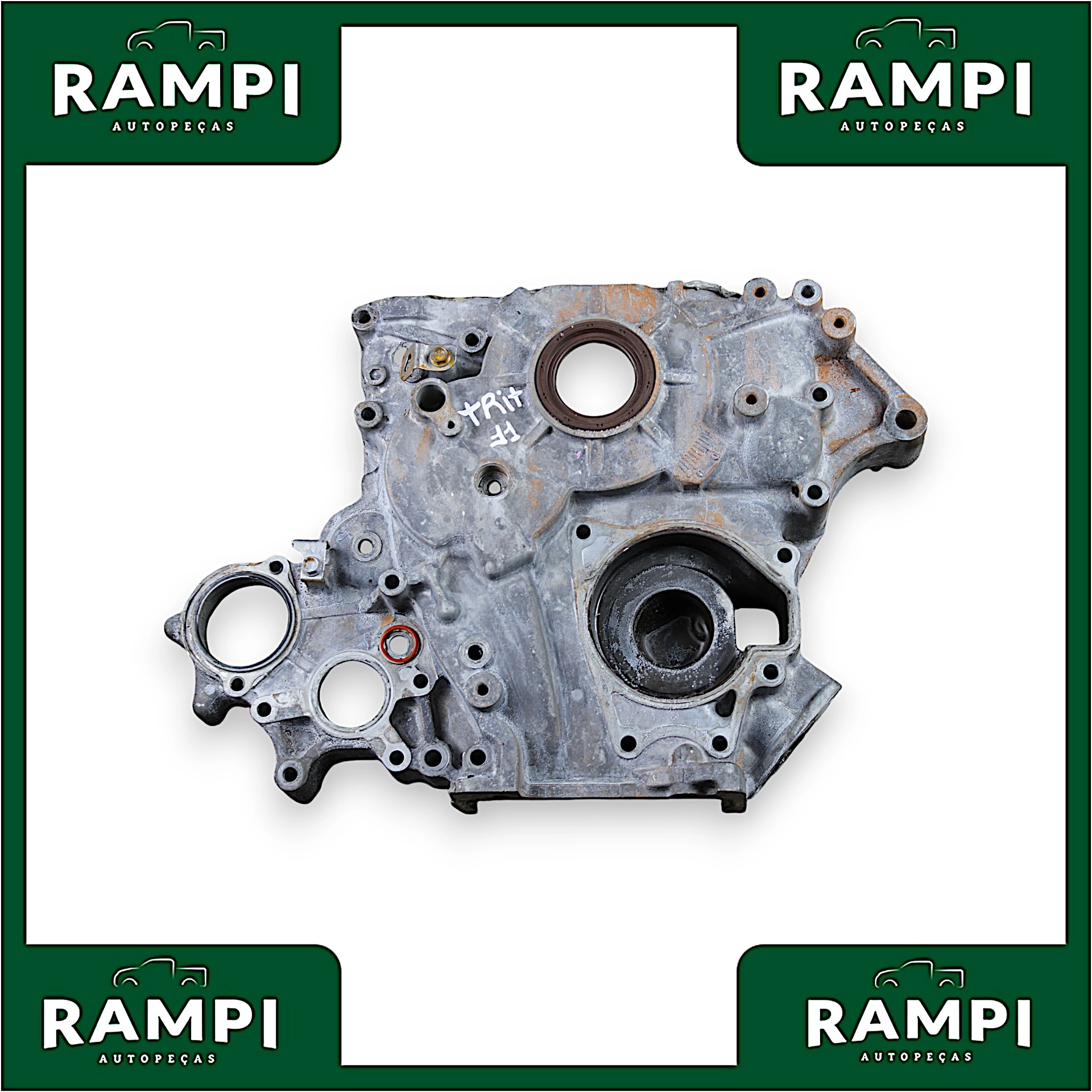 Flange Tampa do Motor Mitsubishi L200 Triton 2011 3.2