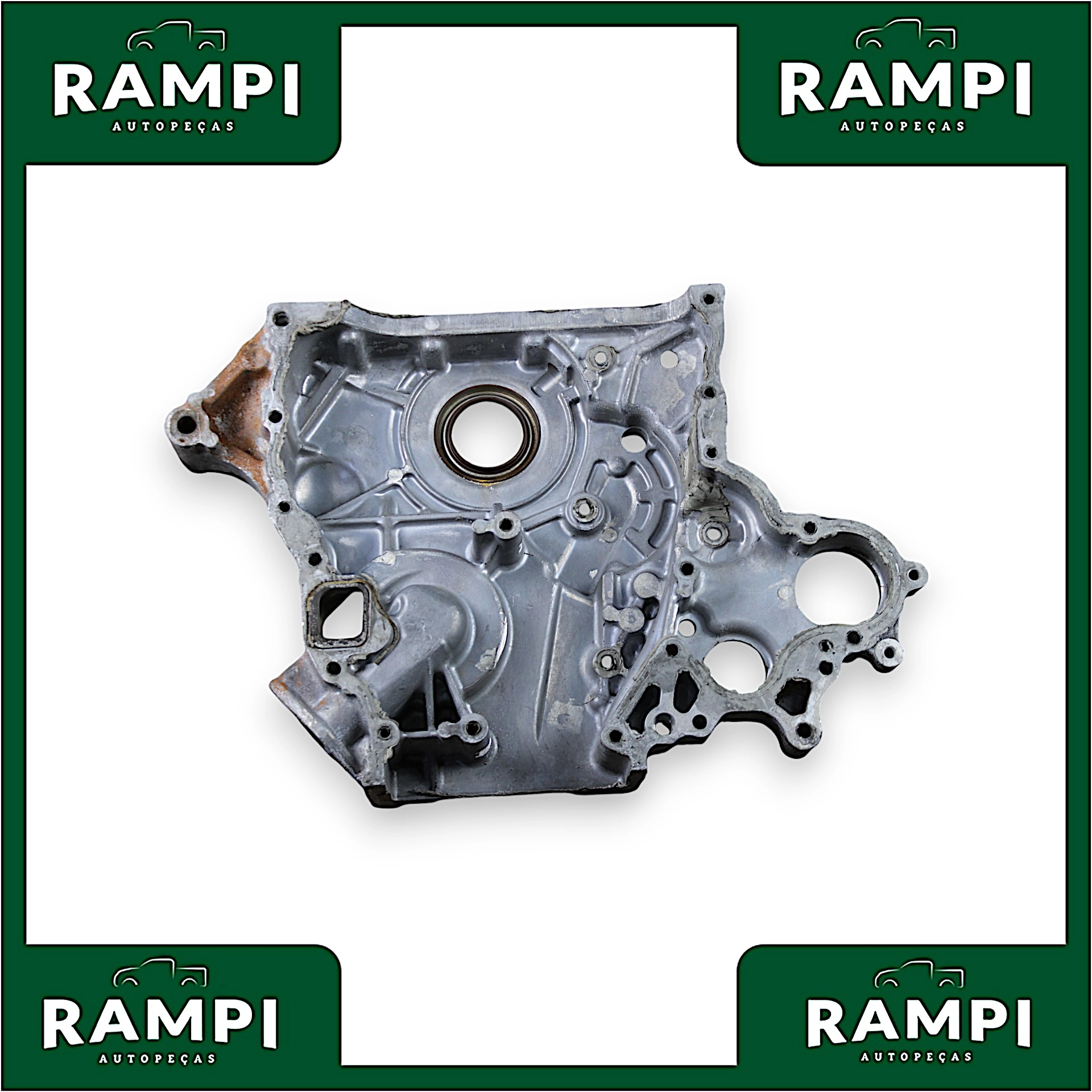 Flange Tampa do Motor Mitsubishi L200 Triton 2011 3.2
