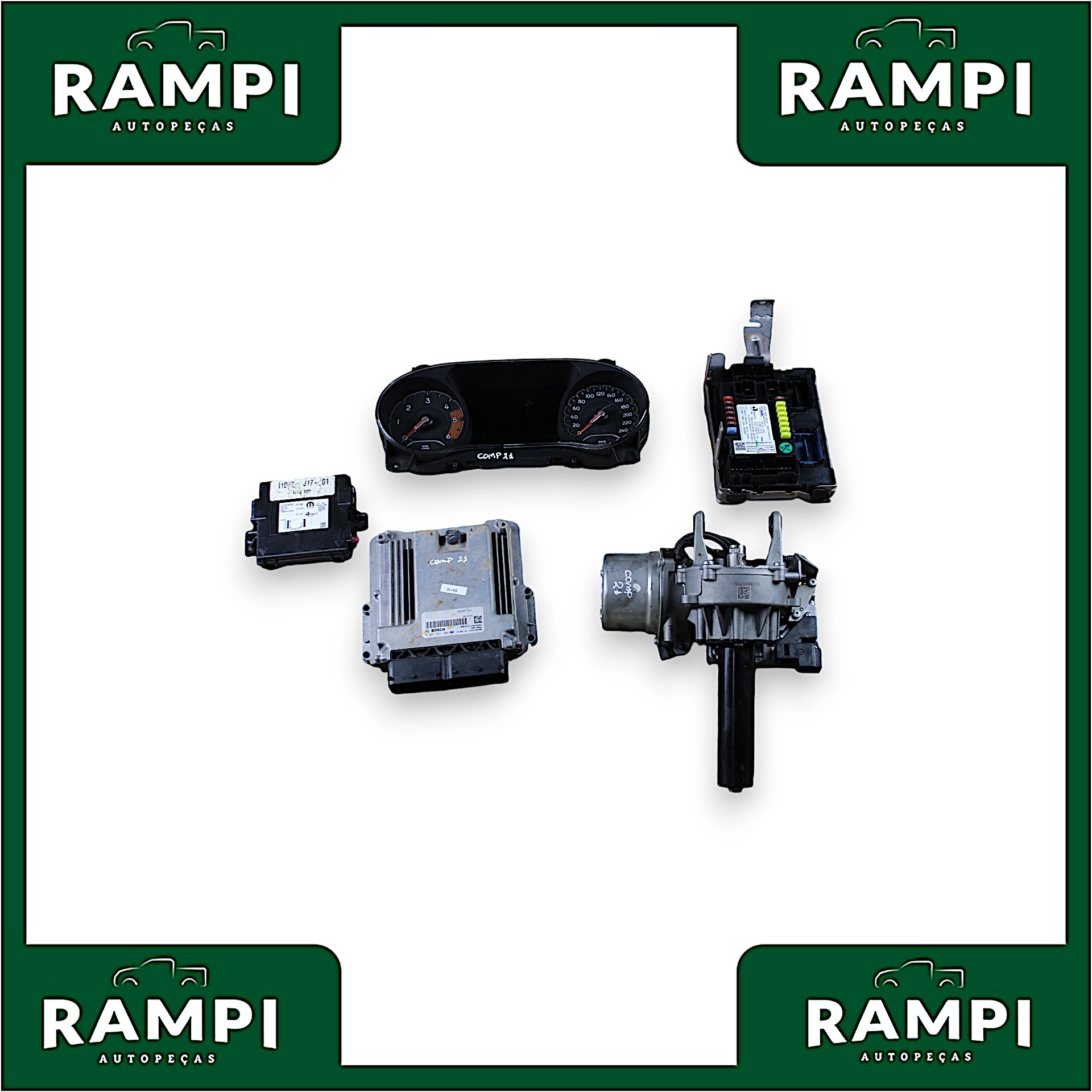Kit Injeção Jeep Compass 2.0 2021 0281031204