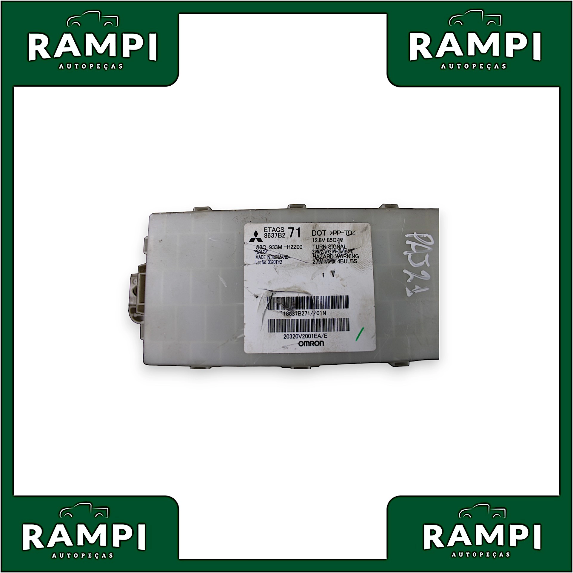 Kit Injeção Mitsubishi Pajero 2021 18600458 5813a230 8637b2 