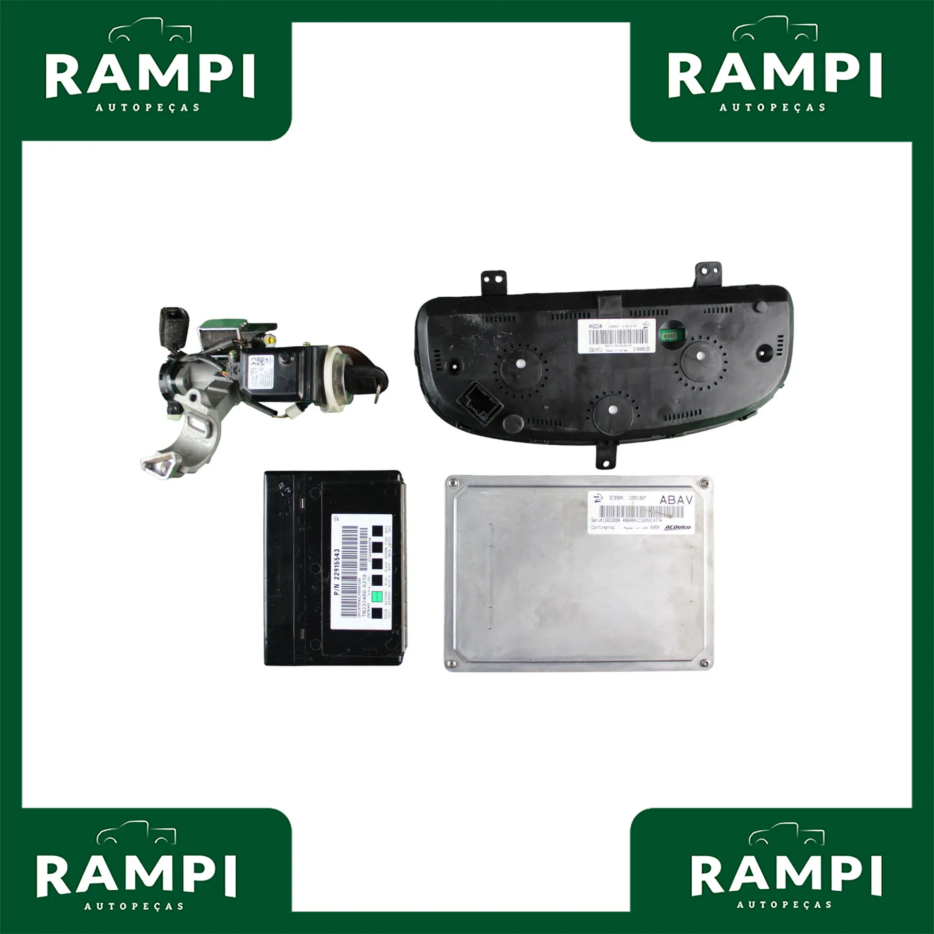 Kit De Injeção Captiva 2012 2.4 12651807 22915543
