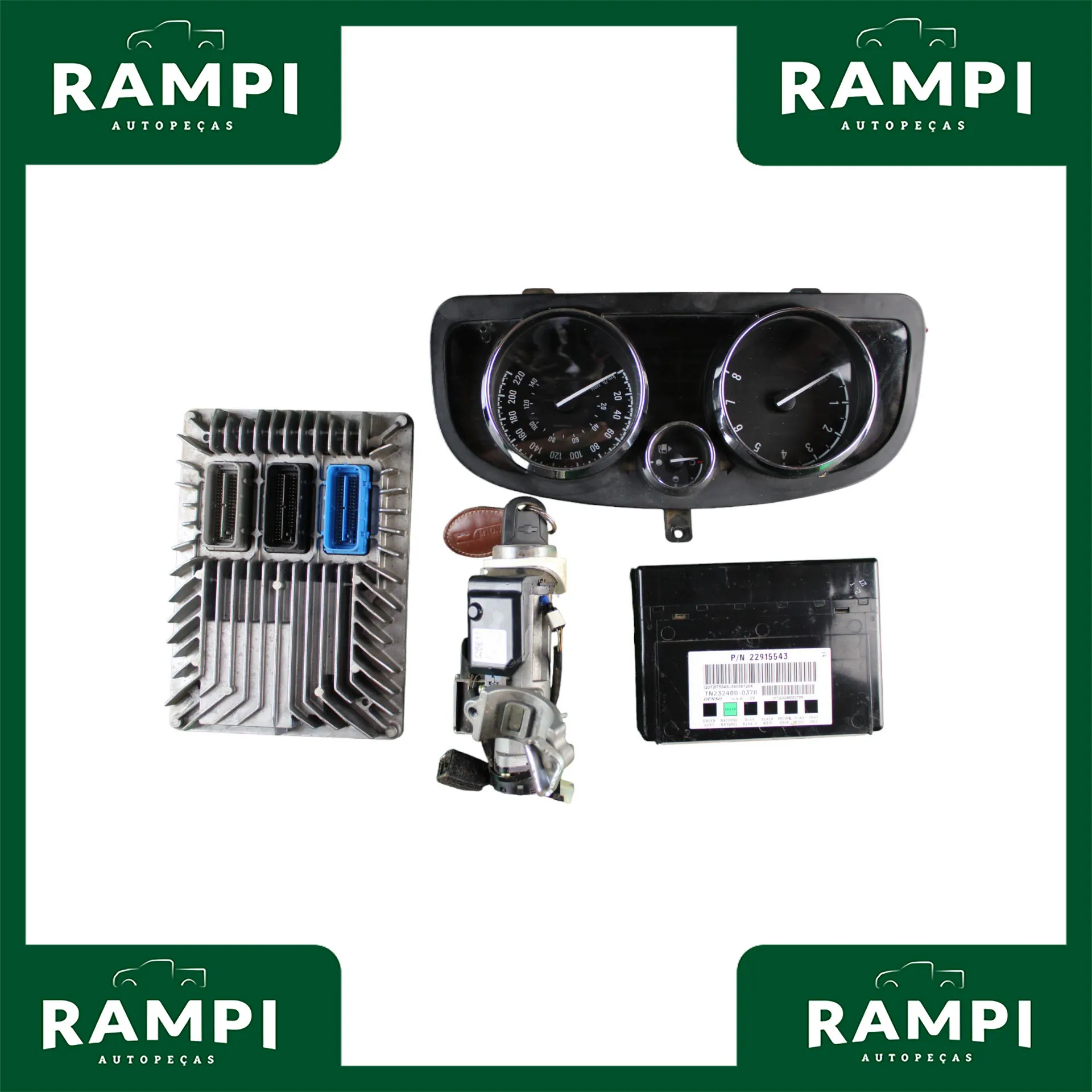 Kit De Injeção Captiva 2012 2.4 12651807 22915543