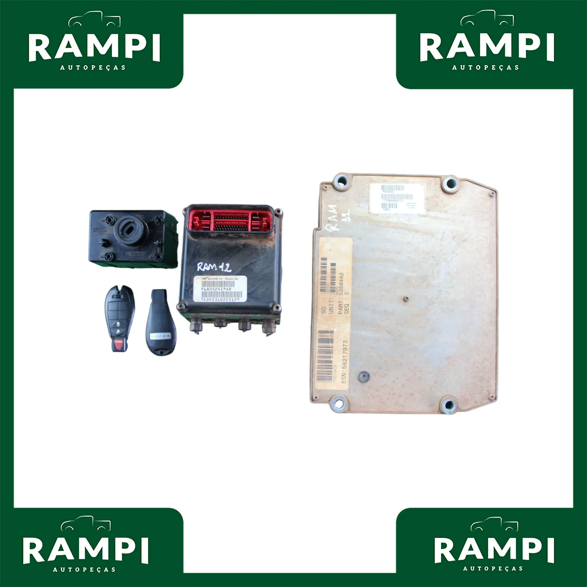 Kit De Injeção Dodge Ram 2012 6.7 Diesel 5268442