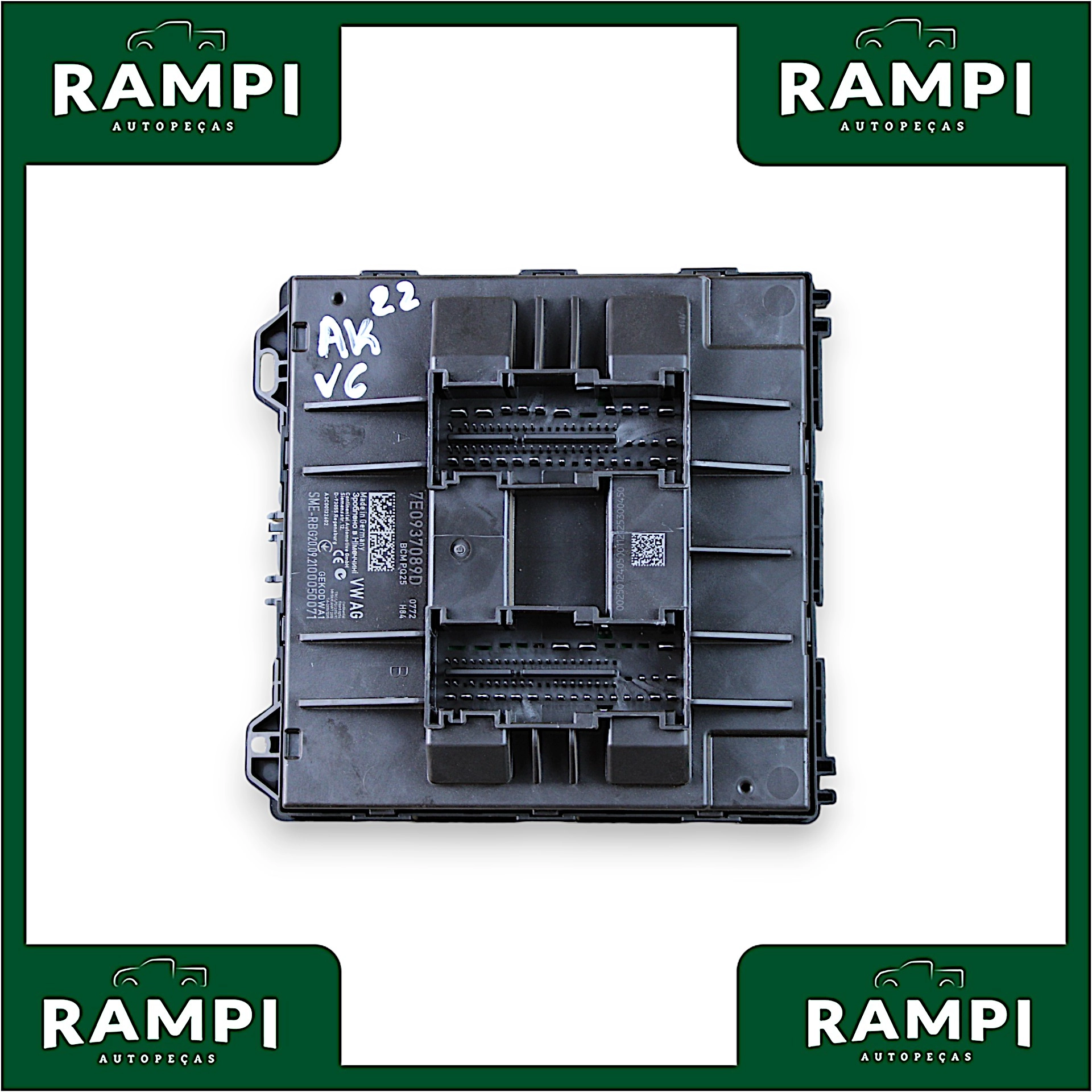 Módulo Bcm Conforto Volkswagen Amarok 2022 v6 7e0937089d