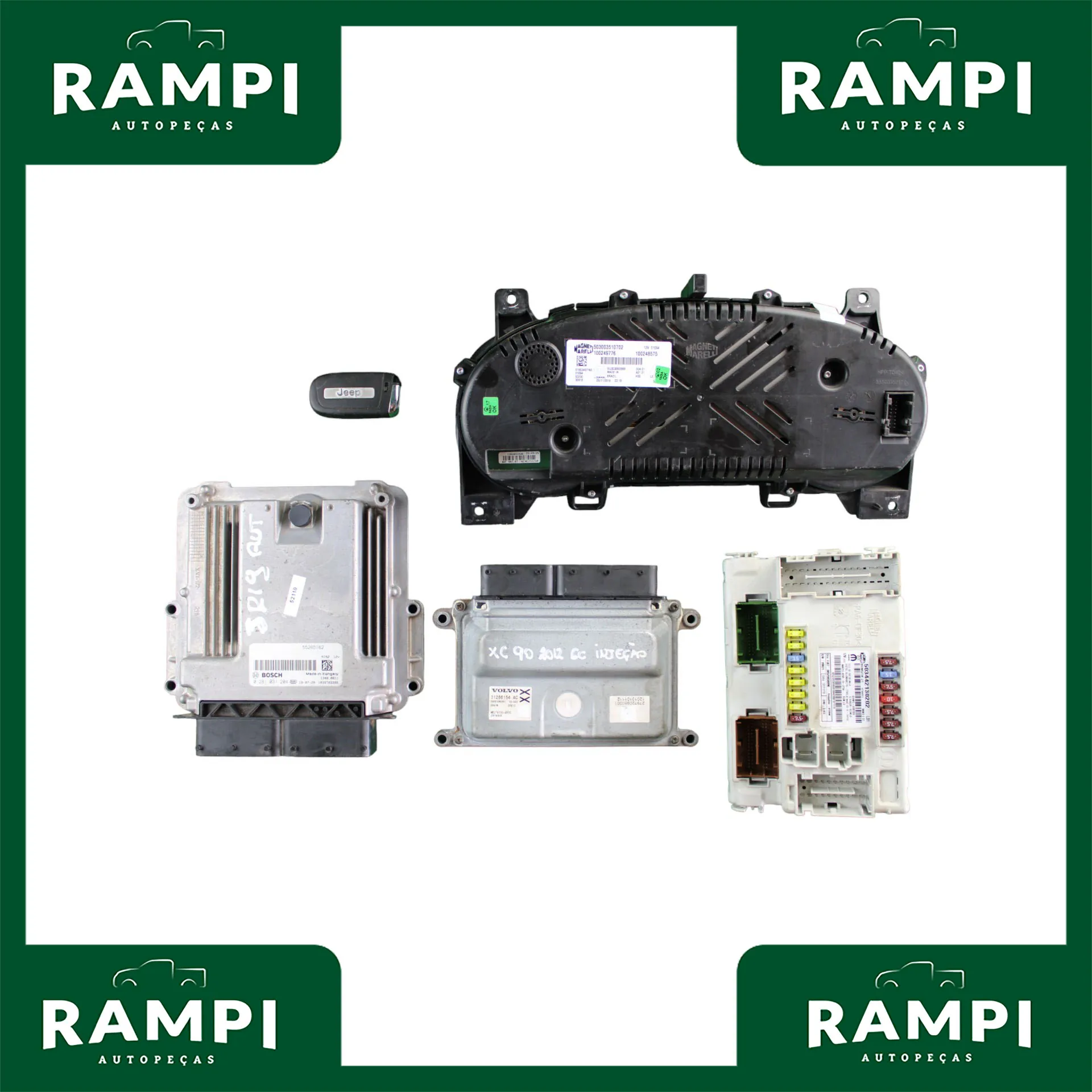 Kit Injeção Jeep Renegade 2019 2.0 Diesel 0281031204