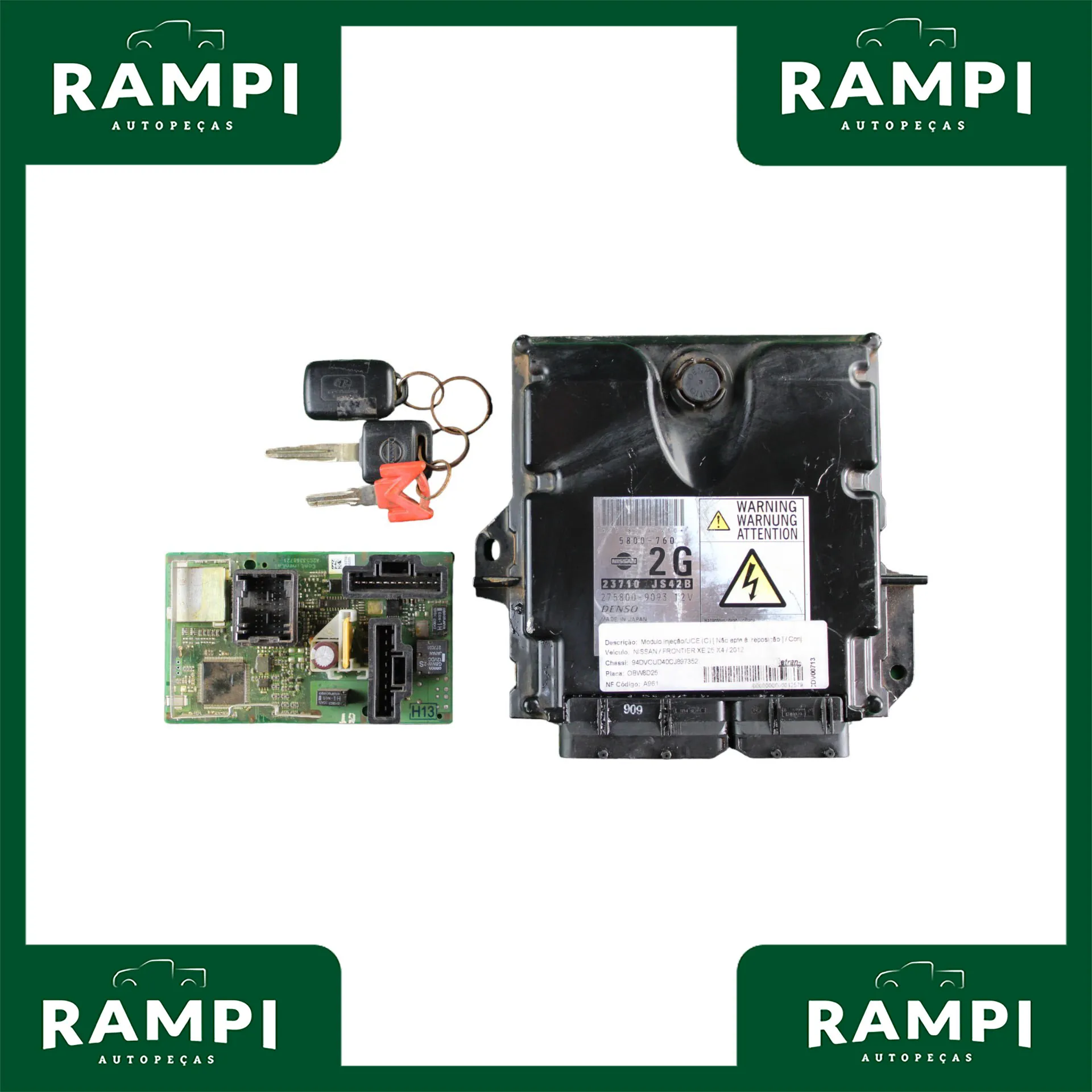 Kit Injeção Frontier 2011 2.5 Diesel Com Detalhe 23710js42b