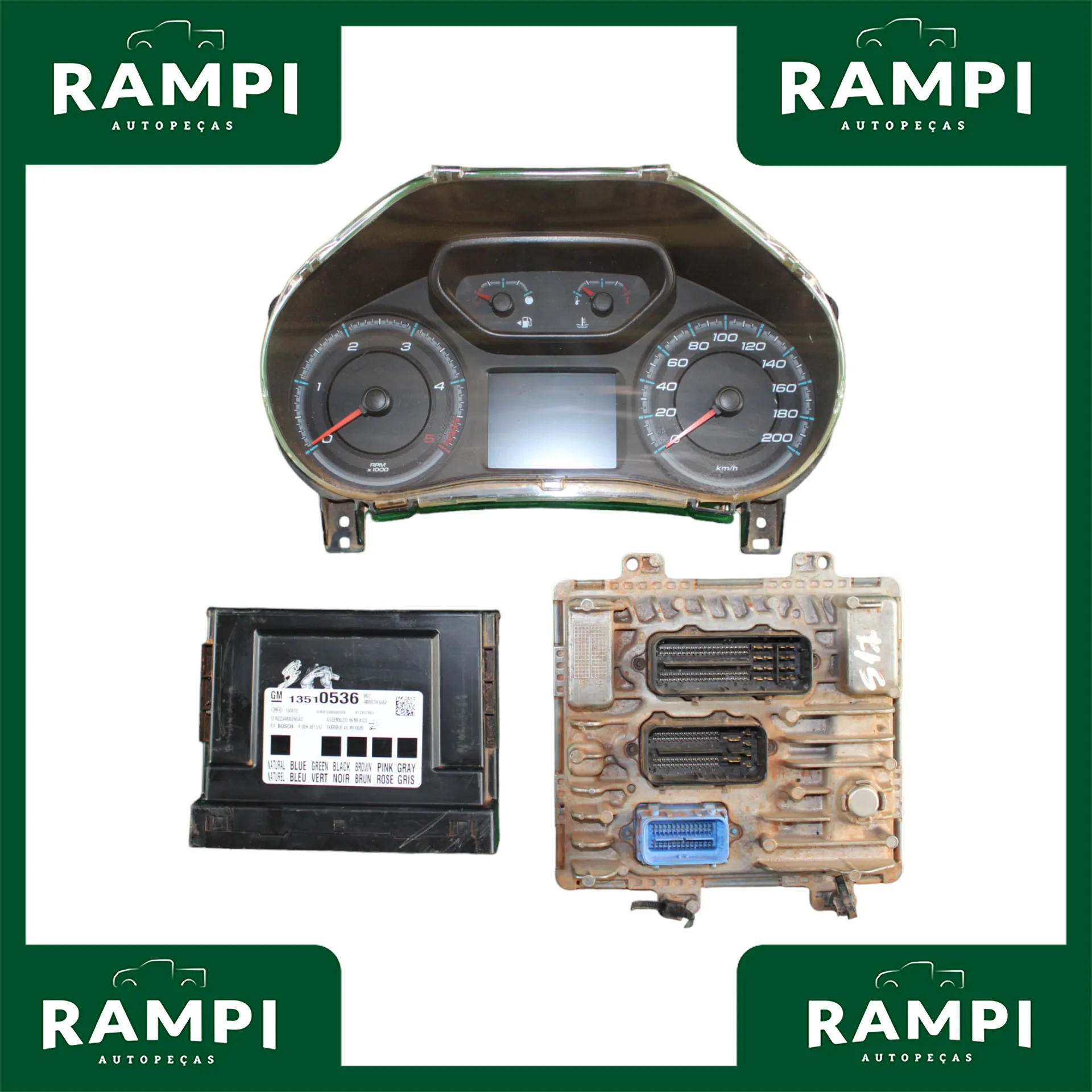 Kit De Injeção S10 2017 2.8 Diesel Sem Chave 55491997 13510536