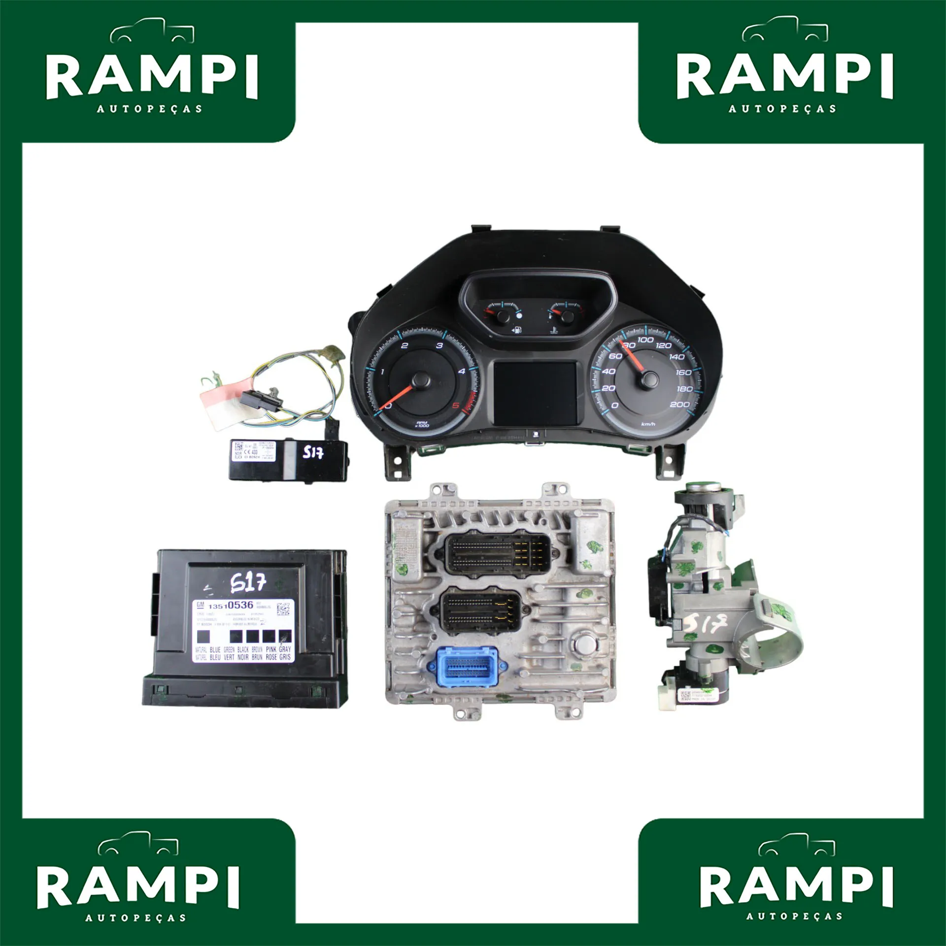 Kit De Injeção S10 2017 2.8 200cv Manual 55500369 13510536